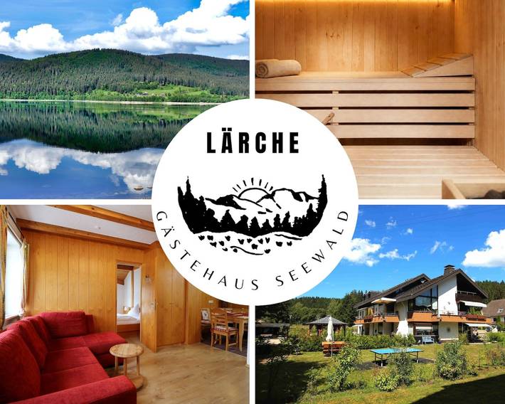 Ferienwohnung für 4 Personen, mit Balkon und Garten sowie Sauna in Schluchsee