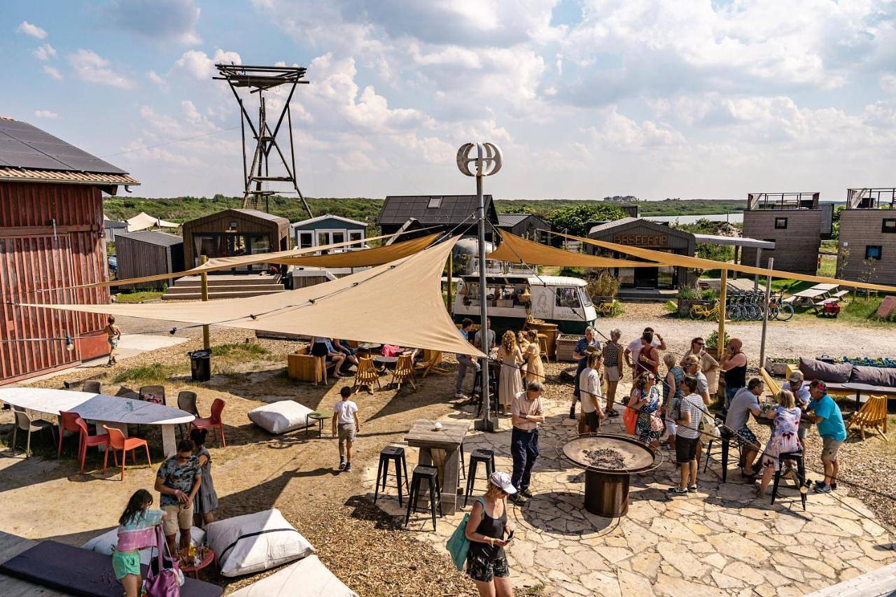 Basecamp Tiny House Eco-resort Ijmuiden in IJmuiden, Nederlandse Noordzeekust