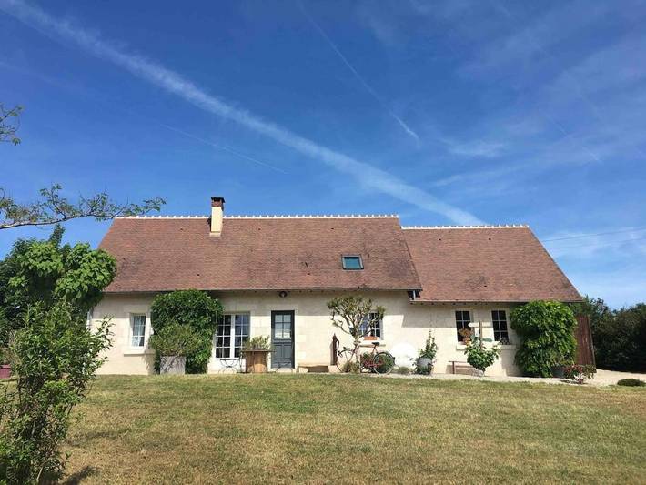 Maison de vacances pour 6 personnes, avec vue et jardin
