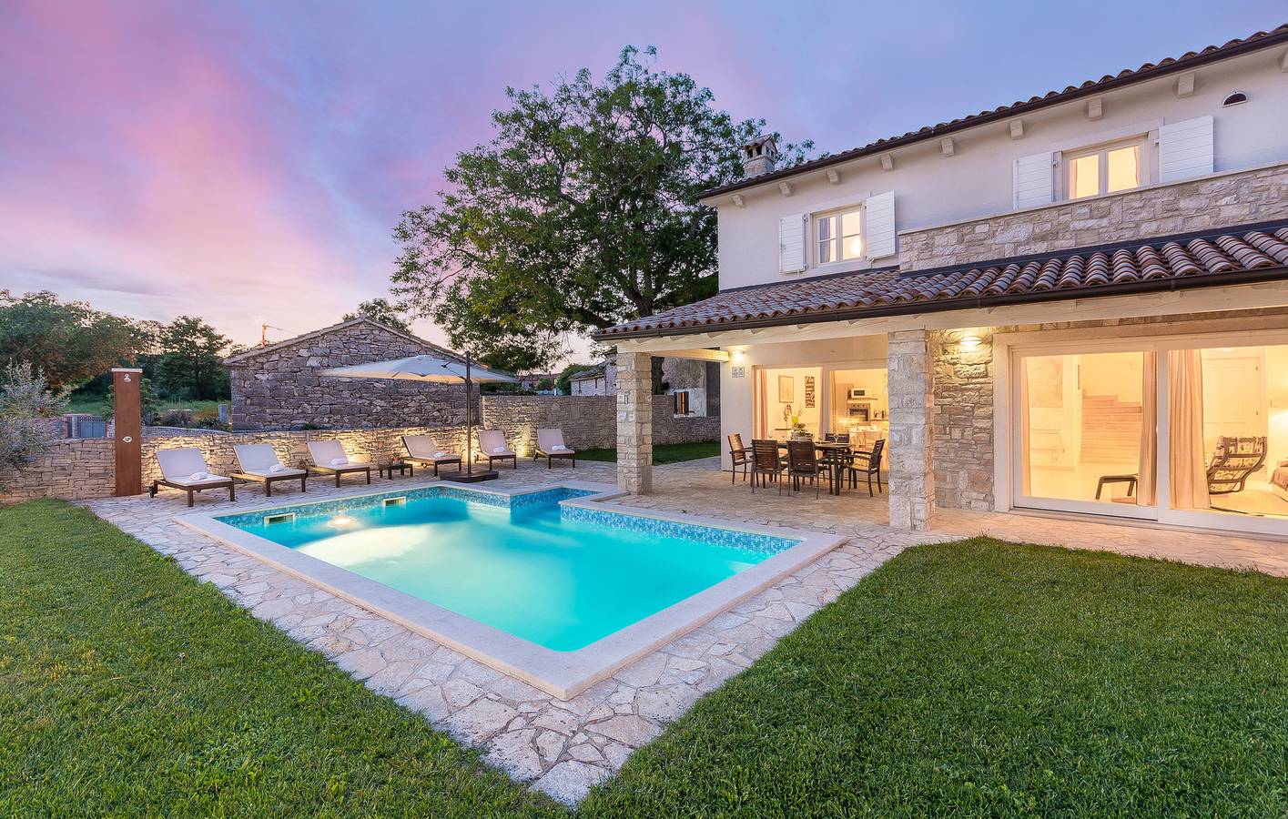"Villa Seconda" nearby Labin - Crovillas in Barban, Côte Sud d'Istrie