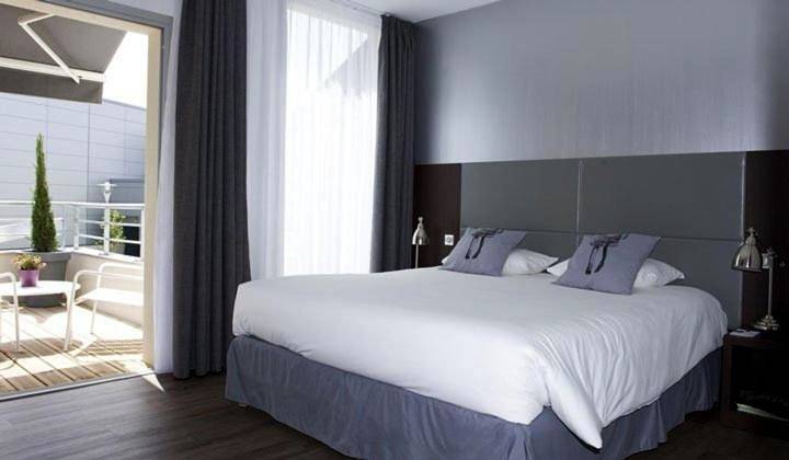 Hôtel pour 2 personnes, avec terrasse