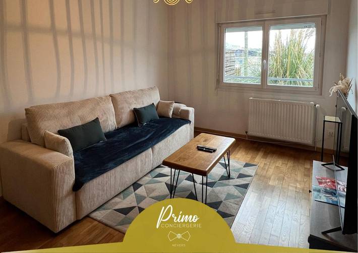 Appartement de vacances pour 4 personnes, avec jardin et vue