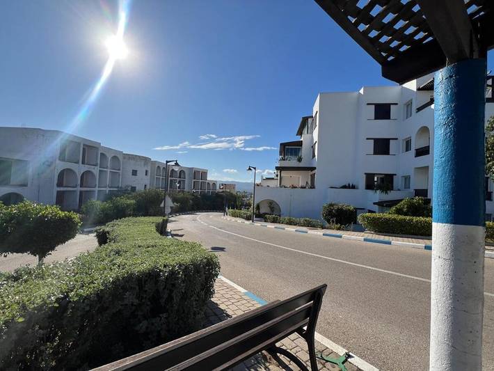 Gîte pour 8 personnes, avec terrasse et jardin ainsi que vue et piscine à M'diq - 4