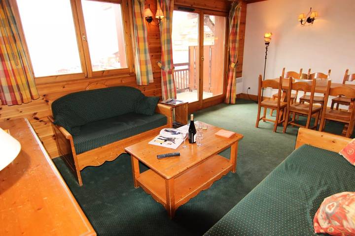 Chalet pour 6 personnes, avec Balcon à Val Thorens - 4