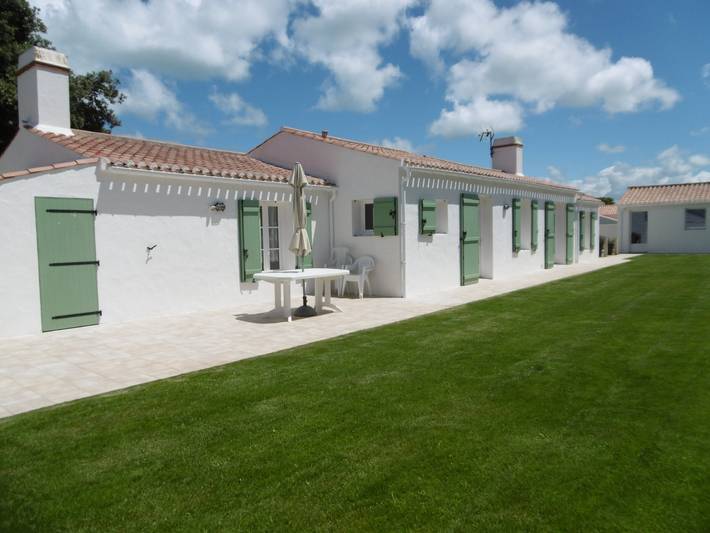 Location de vacances pour 6 personnes, avec jardin à Noirmoutier-en-l'Île