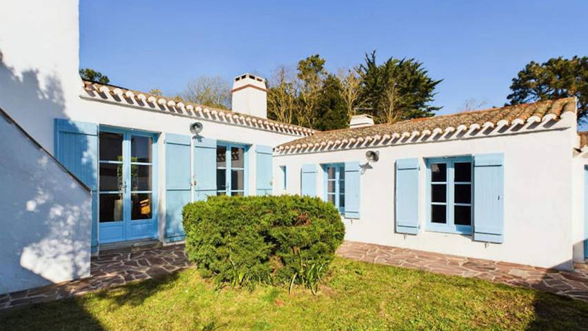 Gîte pour 9 personnes, avec jardin dans Plage de la Linière