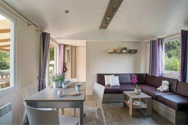 Camping für 4 Personen, mit Terrasse und Pool sowie Garten, kinderfreundlich in Ile de France - 3