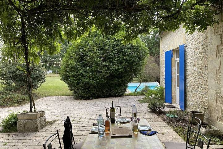 Location de vacances pour 12 personnes, avec sauna ainsi que jardin et terrasse à Agnac