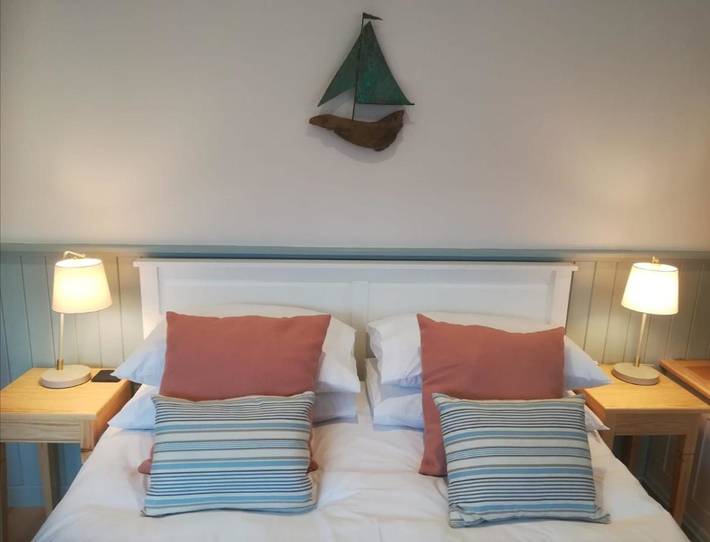 B&b for 2 people, with Terrace and Garden on the Isle of Wight