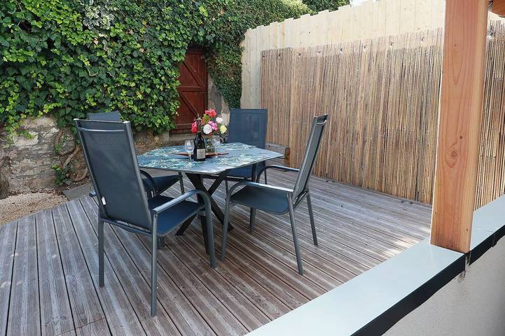 Maison de vacances pour 4 personnes, avec terrasse, animaux acceptés