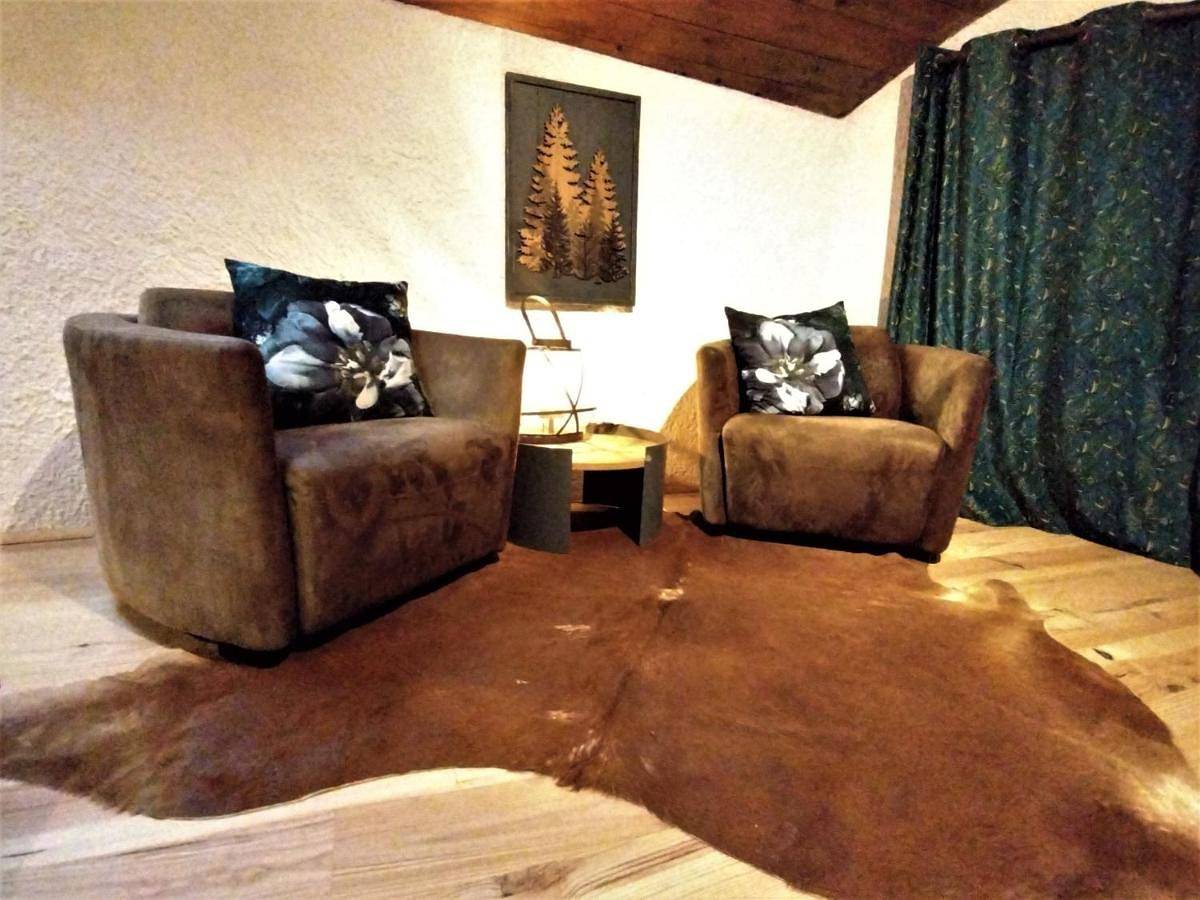 Double or Twin Room with Mountain View in Montgenèvre, Région de Briançon