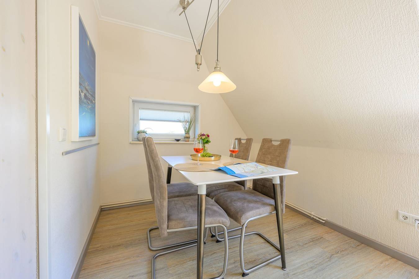 Ganze Wohnung, „Fewo Flut, Hof Harrsen, wo die Ruhe ihr zu Hause hat“ in Pellworm, Nordseeküste