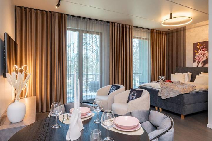 Gîte pour 2 personnes, avec balcon et vue à Tartu