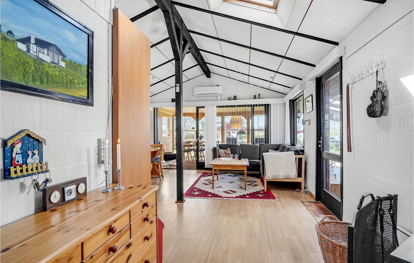 Ferienhaus für 6 Personen mit Terrasse in Bork Havn, Ringkøbing Fjord