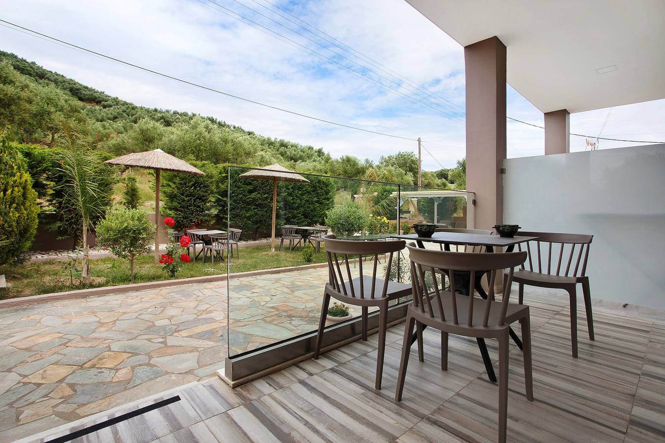 Entire apartment, Holiday Apartment "Villa Dionysia Apartment A1" with Shared Pool & Wi-Fi in Alykanas, Alykes