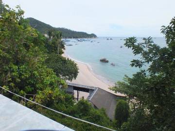 Maison d’hôte pour 2 personnes, avec balcon ainsi que vue et jardin dans Koh Tao