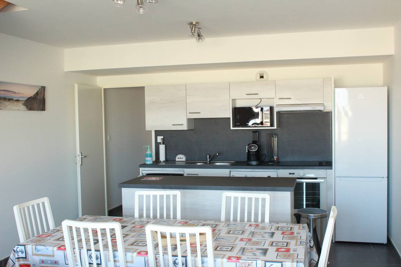 Geheel appartement, Vakantieappartement voor 8 personen met balkon in Biscarrosse Plage, Biscarrosse