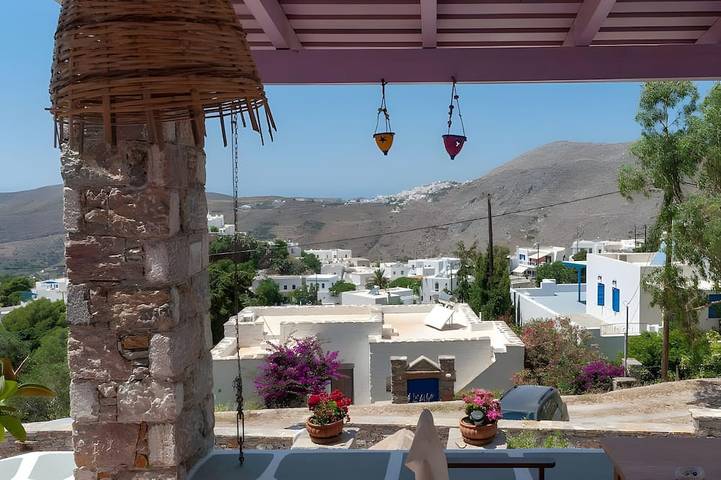 Villa pour 4 personnes, avec balcon dans Amorgos