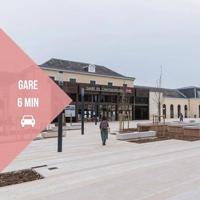 Location de vacances pour 5 personnes, avec terrasse et jardin à Déols - 4