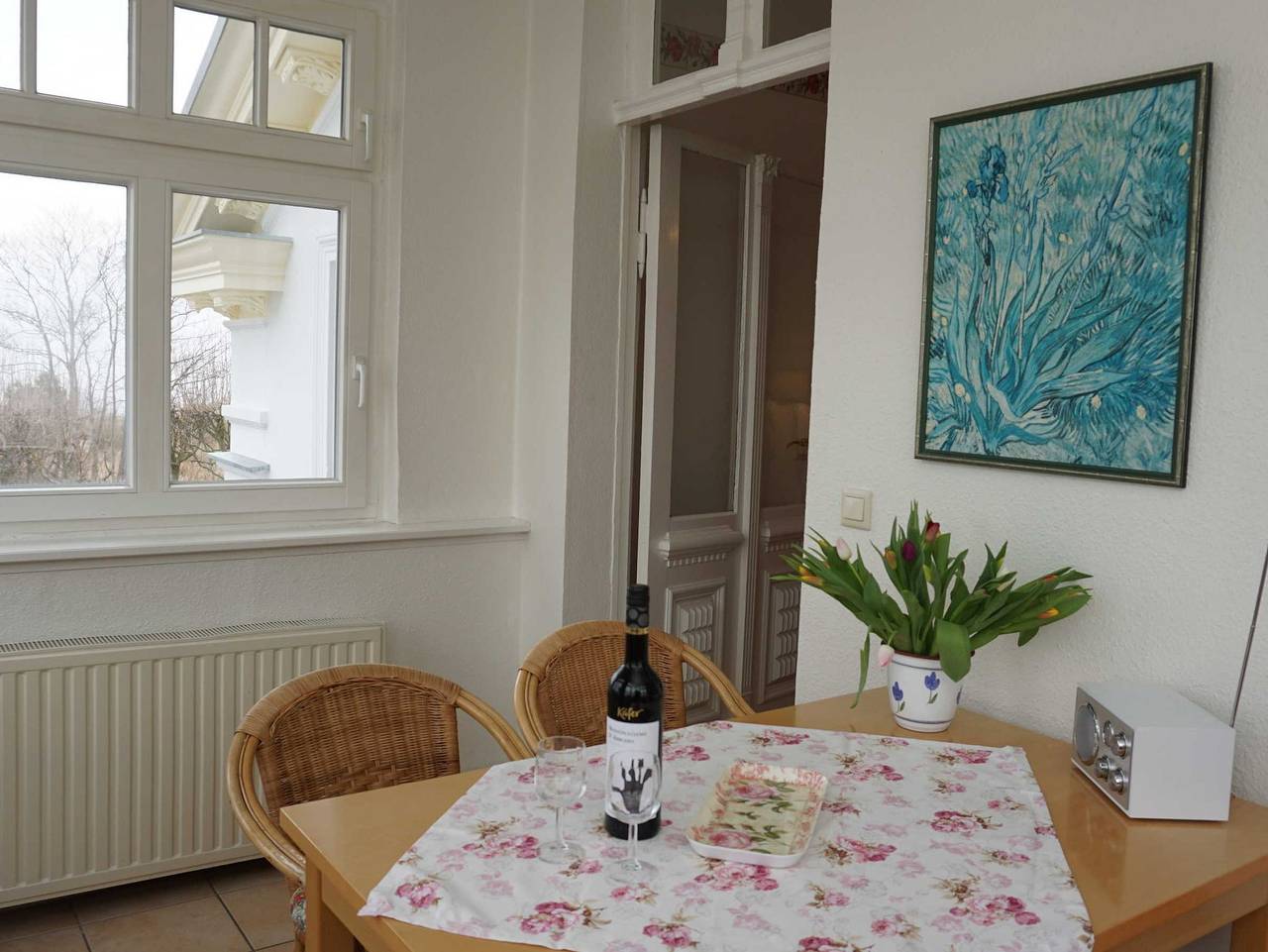 Ganze Ferienwohnung, Villa Emanuel mit Meerblick - Wohnung 2 in Drei Kaiserbäder, Heringsdorf