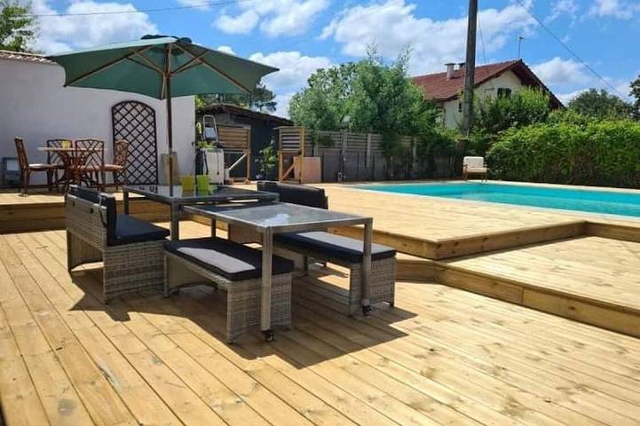 Maison de vacances pour 12 personnes, avec jardin et terrasse - 1