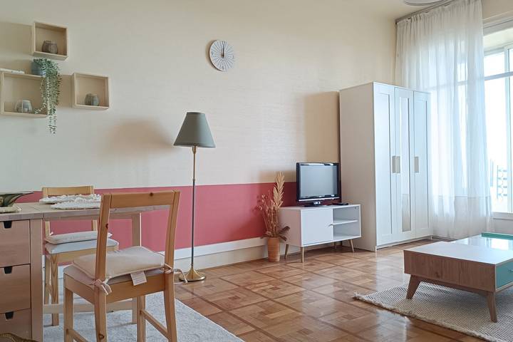 Entire studio, Charming T1 with terrace and sea view in Nice (France), Mediterranean Coast (France)