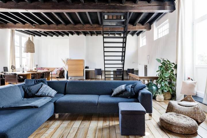 Vakantiehuis voor 9 personen, met balkon in Gent