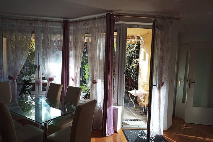 Ferienhaus für 6 Personen, mit Garten