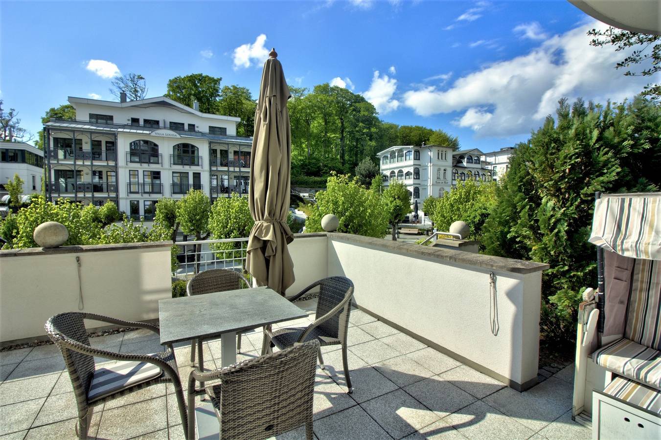 Apartamento vacacional entero, Villa Rosa, App. 1 - Bade- & Saunawelt täglich inklusive in Sellin, Rügen