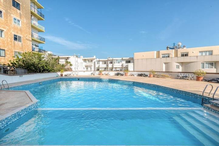 Apartamento de férias para 6 pessoas, com varanda e piscina - 1