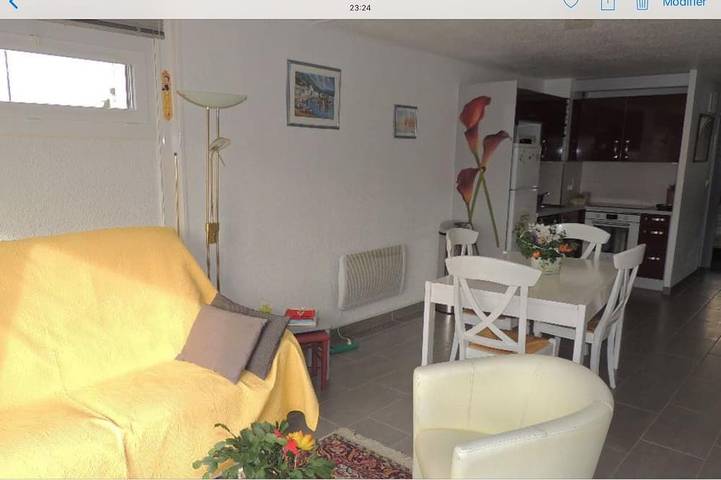 Gîte pour 4 personnes dans La plagette (Cap d'Agde)