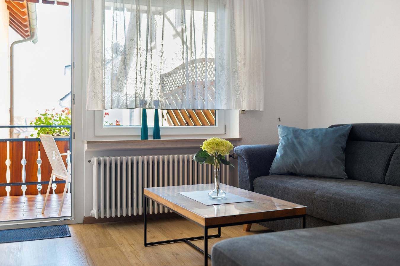 Ganze Wohnung, Ferienwohnung '1' mit privatem Garten, Balkon und Wi-Fi in Hagnau am Bodensee, Region Bodensee-Oberschwaben
