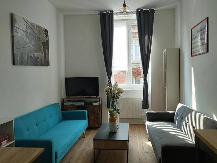 Appartement de vacances pour 5 personnes, avec Terrasse et Jardin