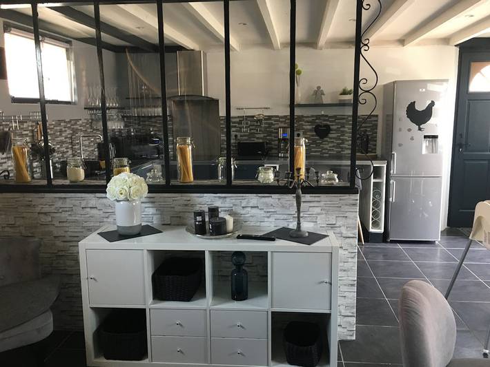 Gîte pour 7 personnes, avec jardin et terrasse