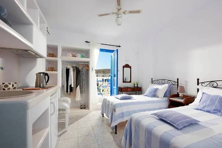 Appartement de vacances pour 2 personnes, avec Balcon dans Milos - 4