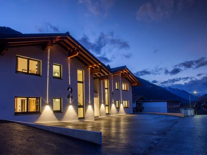 Appartement voor 24 personen, with Balkon and Terras as well as Sauna in Gaschurn