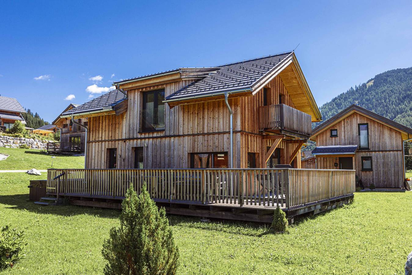 Premium Ferienhaus # 7 mit Ir-Sauna & Whirlpool in Hohentauern, Murtal