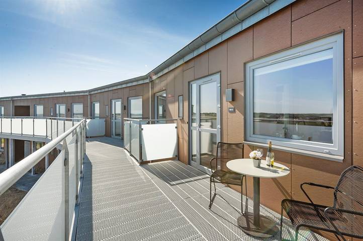 Ferienwohnung für 4 Personen, mit Balkon am Ringkøbing Fjord