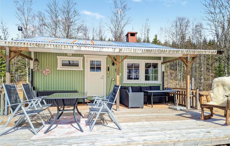 Ferienhaus für 4 Personen, mit Garten, mit Haustier in Mittelschweden