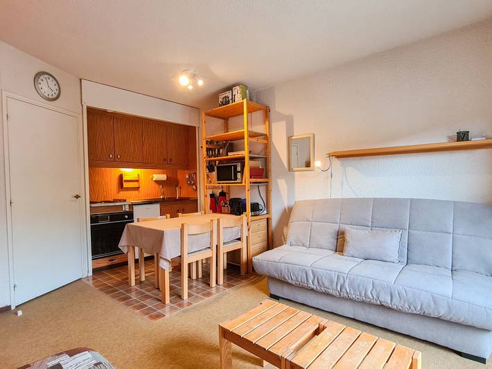 Ganzes Studio, Gemütliches Studio, Südbalkon, nahe Pisten, Skischließfach in Flaine, Arâches-la-Frasse