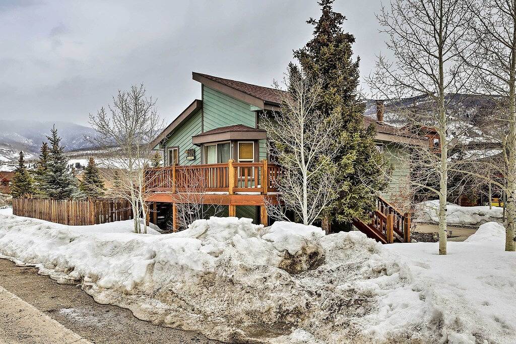 Neu! Silverthorne Home w / Deck, 4 Mi zum Lake Dillon in Silverthorne, Arapaho and Roosevelt National Forests