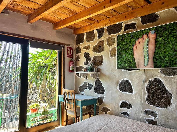 Apartamento de vacaciones para 4 personas, con vistas y jardín en El Hierro - 4