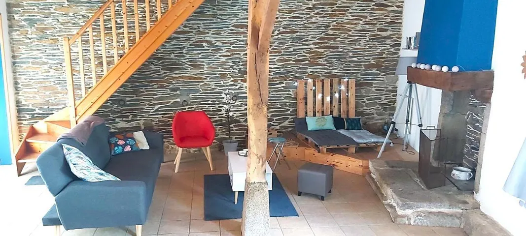 Casa de vacaciones para 3 personas, con jardín y terraza - 1