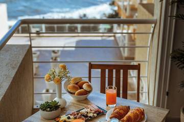 Gîte pour 6 personnes, avec balcon dans Qawra