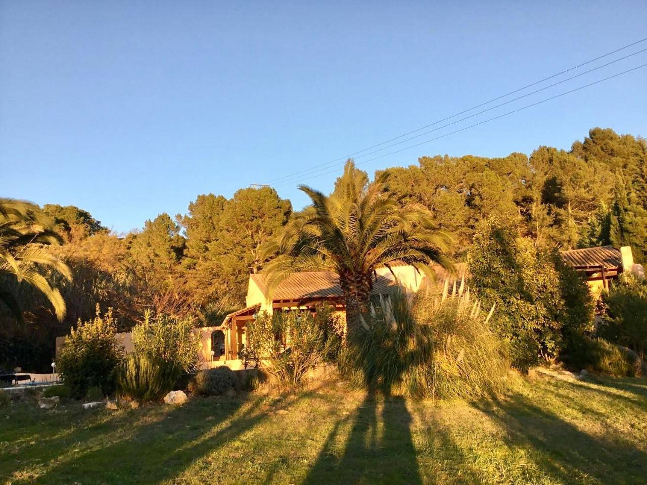 Schwanenvilla in Paraza, Côte méditerranéenne (France)