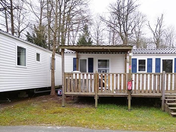 Camping Le Chêne Gris - Mobilheim 6 personen - Comfort | 3 Schlafz. | 6 Pers. | Erhöhte, nicht überdachte Terrasse | Clim in Faremoutiers, Seine-et-Marne