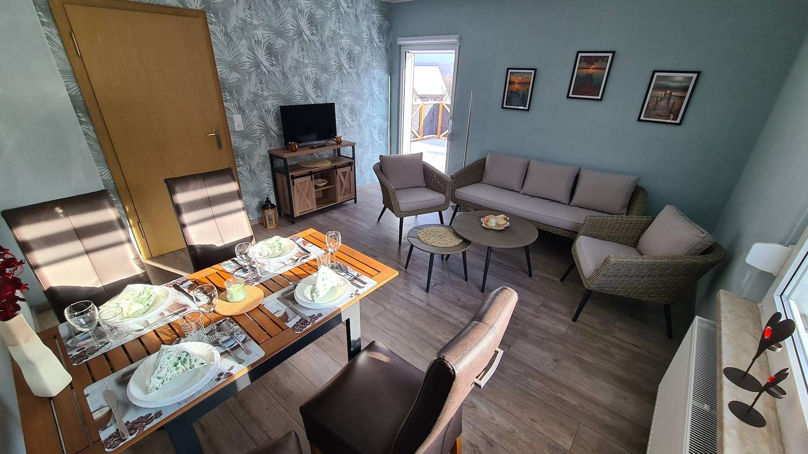 Apartamento vacacional entero, Apartamento de vacaciones para 4 personas con jardín in Goslar, Harzvorland