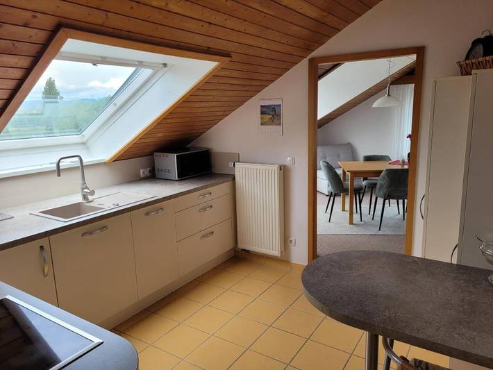 Ferienwohnung für 3 Personen, mit Balkon und Terrasse sowie Ausblick in Mettnau - 4