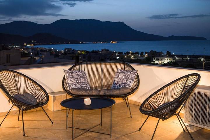 Appart’hôtel pour 3 personnes, avec jardin et vue, adapté aux familles