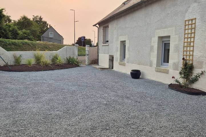 Location de vacances pour 8 personnes, animaux acceptés à Saché